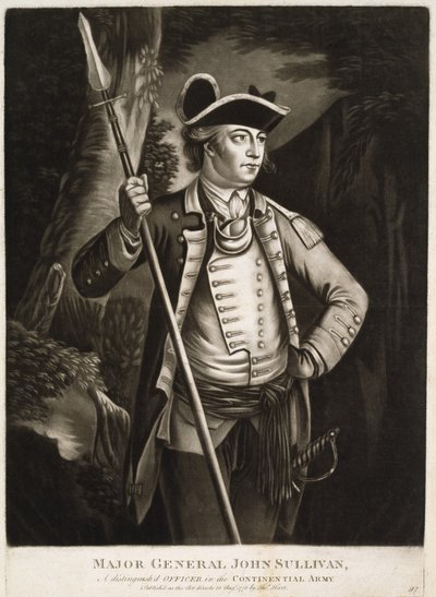 Major General John Sullivan, un officier distingué de l