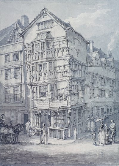 Chancery Lane, Londres, 1814 - Thomas Hearne