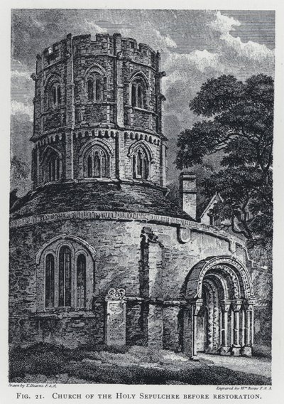 Église du Saint-Sépulcre (avant restauration) - Thomas Hearne