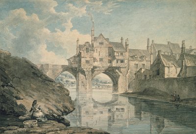 Pont Elvet, Durham, 18ème siècle - Thomas Hearne
