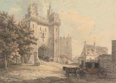 La porte du château de Lancaster - Thomas Hearne