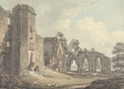 Les ruines du collège de Lincluden, près de Dumfries - Thomas Hearne