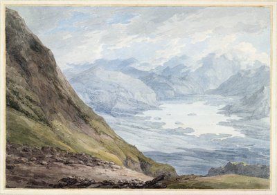 Vue de Skiddaw sur Derwentwater - Thomas Hearne