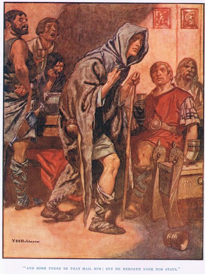 Et certains le saluent (litho) - Thomas Heath Robinson