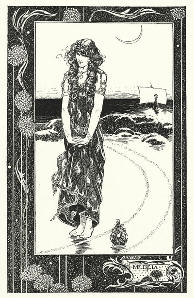 Médée (lithographie) - Thomas Heath Robinson