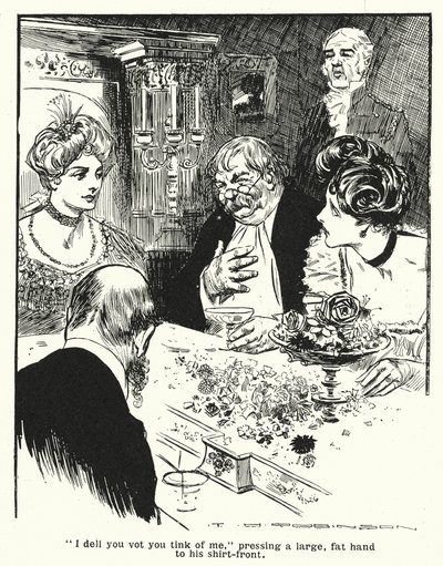 Professeur expliquant son invention, le Thoughtograph (litho) - Thomas Heath Robinson