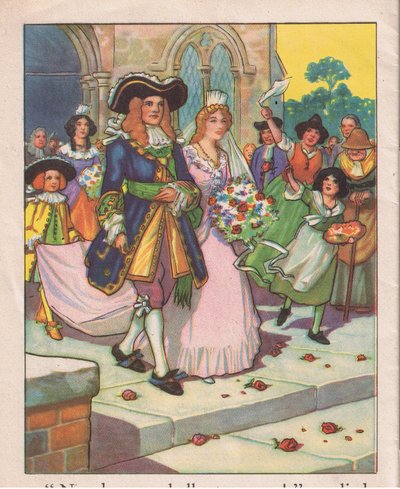 Le mariage (litho) - Thomas Heath Robinson