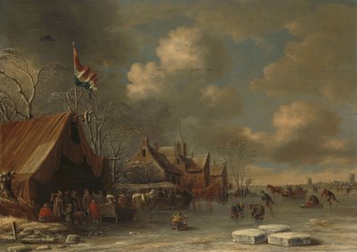 Profiter de la glace, 1677 - Thomas Heeremans