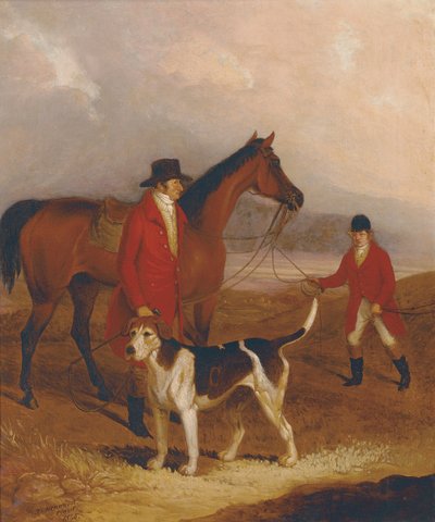 Vieux Druide, avec Richard King Sampson, Esq., et John Presse, 1845 - Thomas Henwood