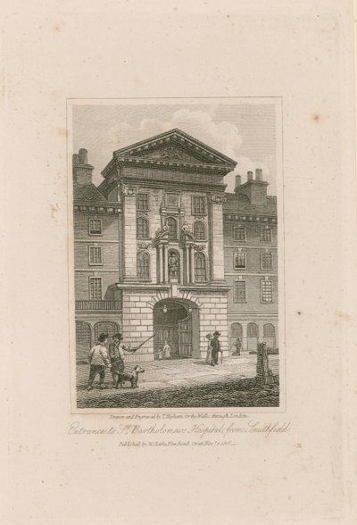 Hôpital Saint-Barthélemy, Smithfield - Thomas Higham