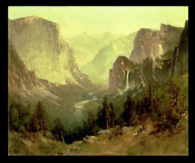 Chasse à Yosemite, 1890 - Thomas Hill