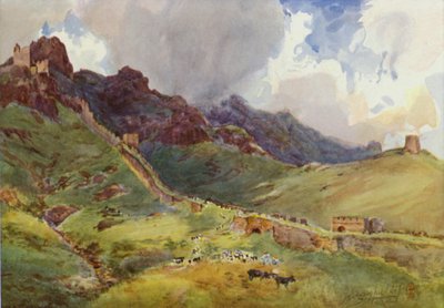 La Grande Muraille au-dessus de Shan-Hai-Kwan - Thomas Hodgson Liddell