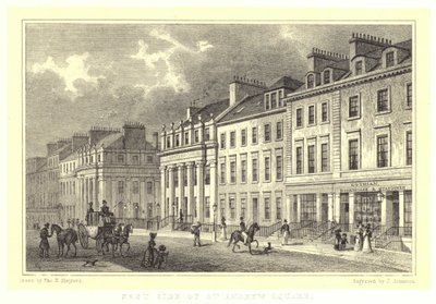 Côté est de St Andrew Square - Thomas Hosmer (after) Shepherd
