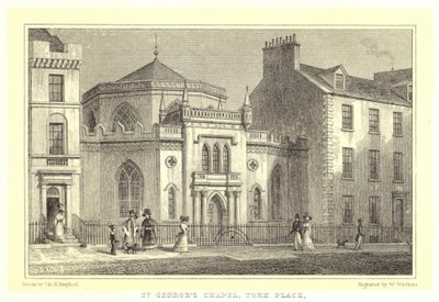 Chapelle St George, York Place - Thomas Hosmer (after) Shepherd