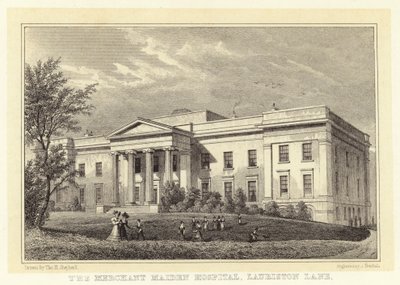The Merchant Maiden Hospital, Lauriston Lane (gravure) - Thomas Hosmer (after) Shepherd