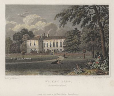 Wicken Park, Northamptonshire - Thomas Hosmer (after) Shepherd