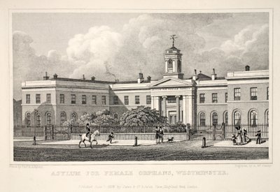 Asile pour orphelines, Westminster, de 