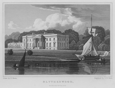 Blytheswood, Renfrewshire (gravure) - Thomas Hosmer Shepherd