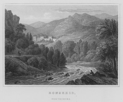Bonskeid, Perthshire (gravure) - Thomas Hosmer Shepherd