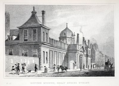 British Museum, Great Russell Street, de 
