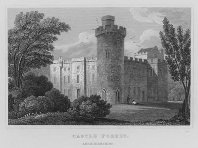 Château Forbes, Aberdeenshire - Thomas Hosmer Shepherd