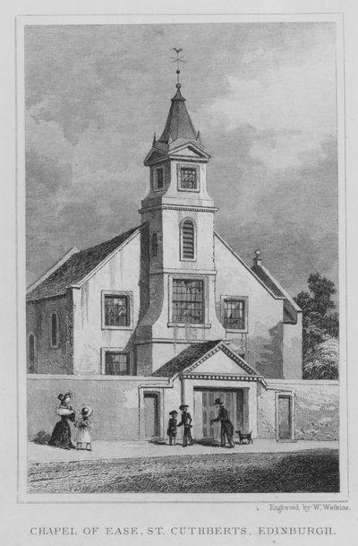 Chapelle de secours, St Cuthberts, Édimbourg - Thomas Hosmer Shepherd