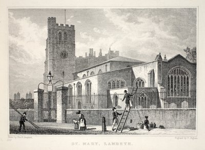 Église Sainte-Marie, Lambeth, de 