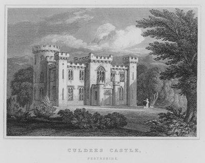 Château de Culdees, Perthshire - Thomas Hosmer Shepherd