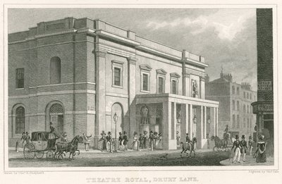 Théâtre de Drury Lane, Londres - Thomas Hosmer Shepherd