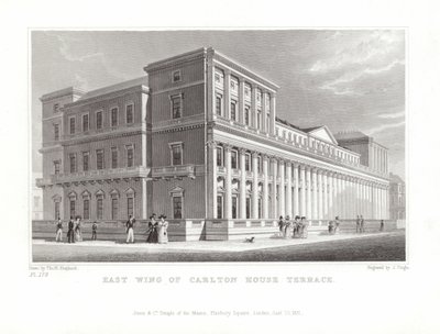 Aile Est de Carlton House Terrace - Thomas Hosmer Shepherd