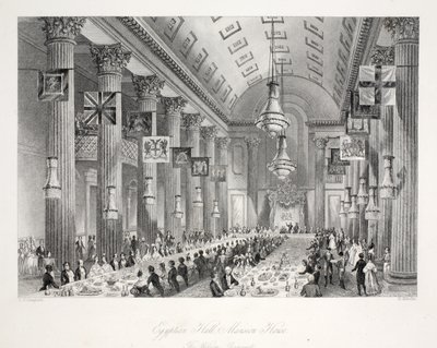 Salle égyptienne, Mansion House, de 
