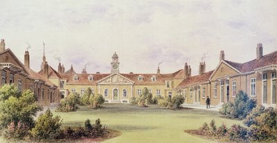Hôpital Emanuel, Tothill Fields, 1850 - Thomas Hosmer Shepherd