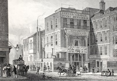 Exeter Change, Strand, de 