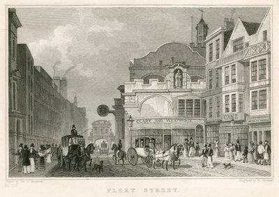 Fleet Street, Londres - Thomas Hosmer Shepherd
