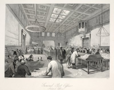Bureau de Poste Général, Bureau Intérieur, de 