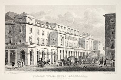 Opéra italien, Haymarket, de 