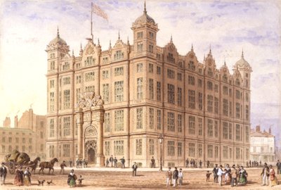 Maison des marins de Liverpool, 1850 - Thomas Hosmer Shepherd