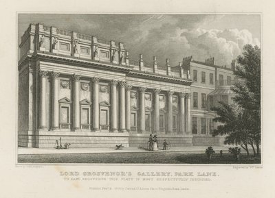 Galerie Lord Grosvenor sur Park Lane - Thomas Hosmer Shepherd