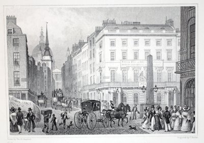 Ludgate Hill, depuis Fleet Street, de 