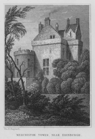 Tour de Merchiston, près d