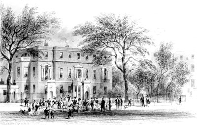 Maison de Mme Montagu, Portman Square - Thomas Hosmer Shepherd