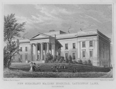 Nouvel hôpital Merchant Maiden, Lauriston Lane, Édimbourg - Thomas Hosmer Shepherd
