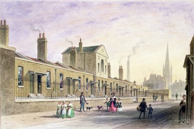 Maisons de charité de Palmer, Tothill Fields - Thomas Hosmer Shepherd