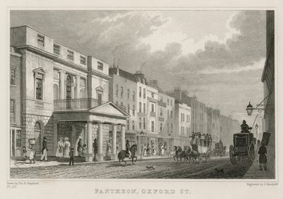 Panthéon, Oxford Street, Londres - Thomas Hosmer Shepherd