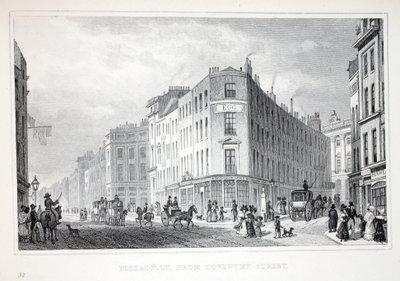 Piccadilly, de Coventry Street, de 
