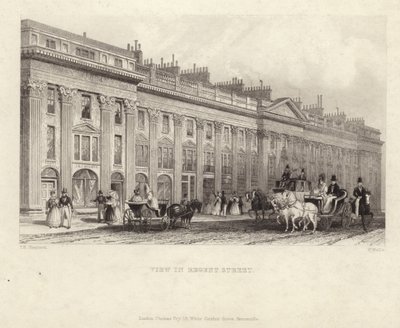 Regent Street - Thomas Hosmer Shepherd