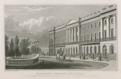 Richmond Terrace à Whitehall - Thomas Hosmer Shepherd