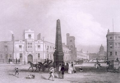École pour les aveugles indigents et hôpital de Bethléem, c1851-55 - Thomas Hosmer Shepherd