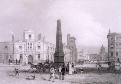 École pour les aveugles indigents et hôpital de Bethléem, vers 1851-55 - Thomas Hosmer Shepherd