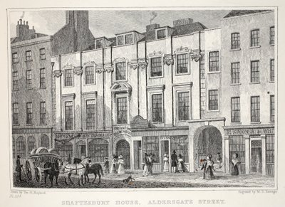 Shaftesbury House, Aldersgate Street, de 